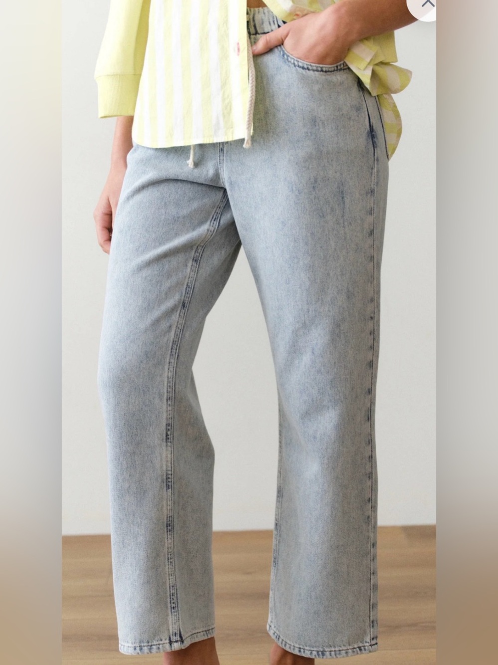 Ella Straight Leg Pant -NWT -M
